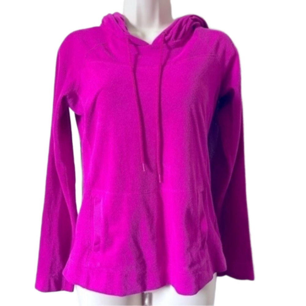 Columbia Lightweight Stretch Pullover Hoodie Women’s Fuschia Size XS
